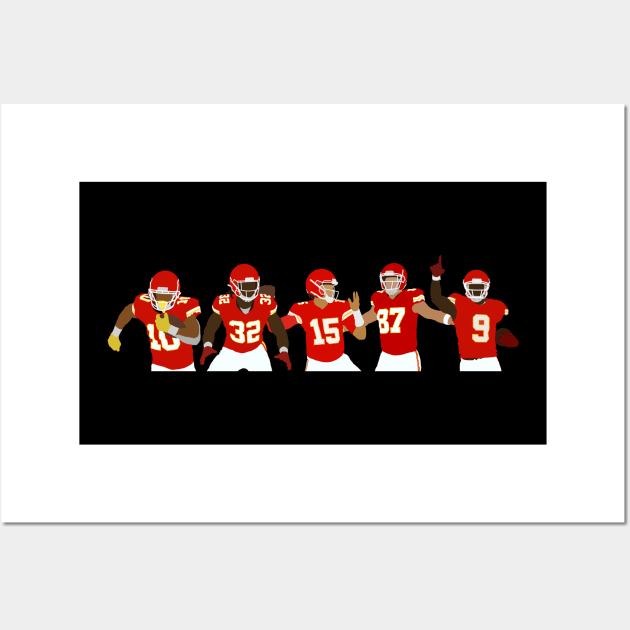 KC five Wall Art by 752 Designs